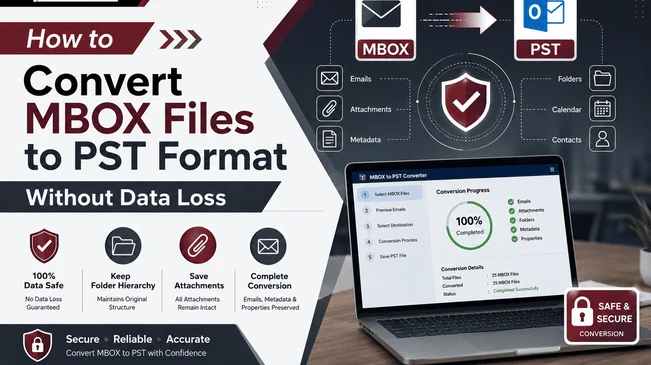 How to Convert MBOX Files to PST Format Without Data Loss