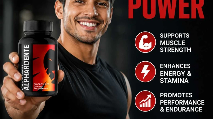 Alphardente USA Male Wellness Formula for Energy & Stamina