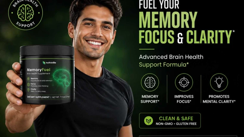 Memory Fuel Brain Supplement USA – Natural Focus & Memory Support Formula for Mental Clarity