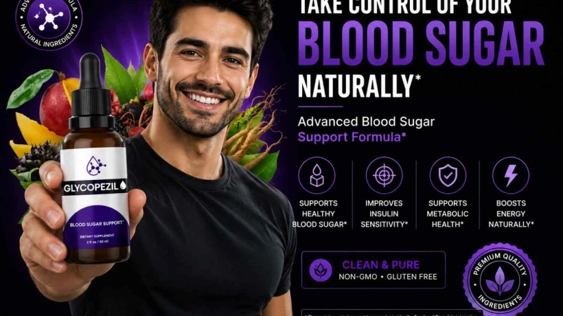GlycoPezil Natural Blood Sugar Support Formula for Healthy Glucose Balance in USA Adults