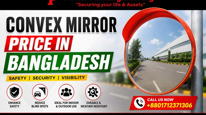 Stainless Steel vs Fiber Frame Convex Mirror Price in Bangladesh