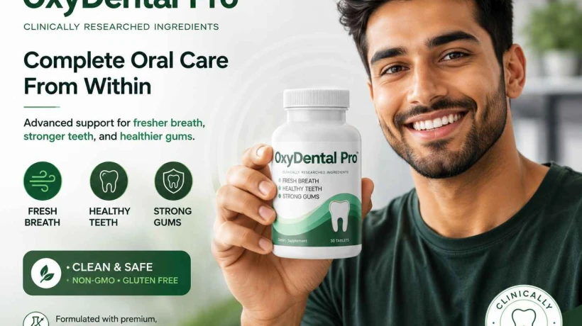 OxyDental Pro Natural Solution for Strong Teeth and Healthy Gums