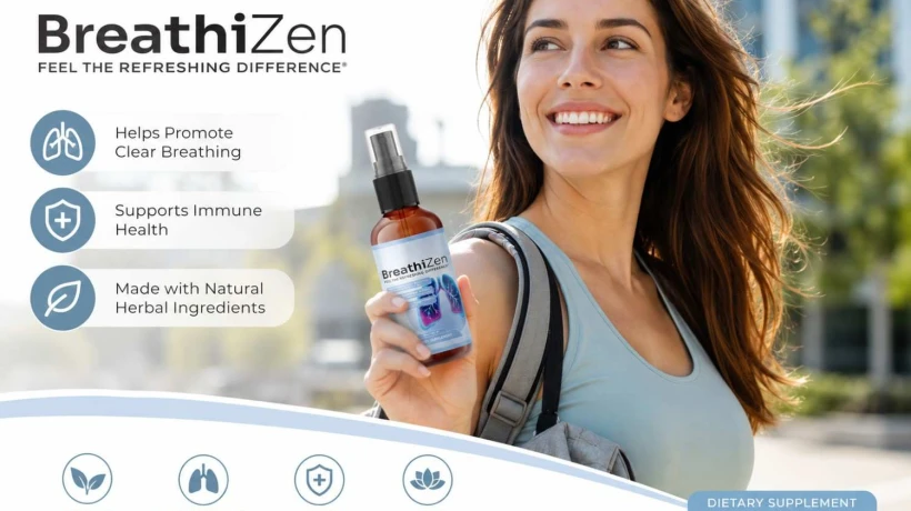 BreathiZen Natural Lung Support Supplement in USA