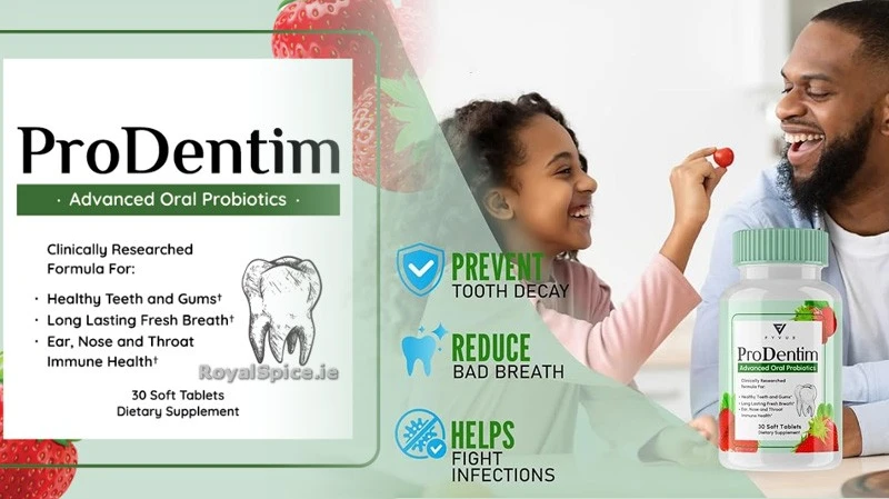 ProDentim Natural Oral Health Supplement for Healthy Teeth and Gums