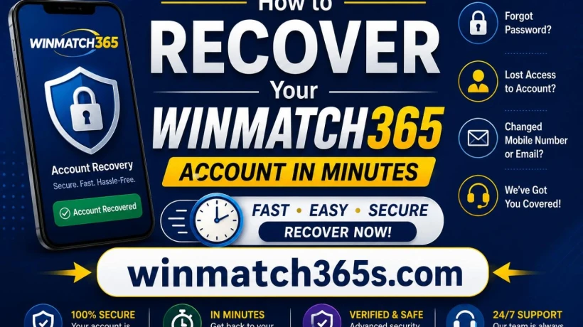 How to Recover Your Winmatch365 Account in Minutes