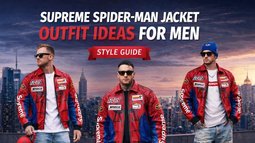 The Ultimate Streetwear Icon: Supreme Spider-Man Leather Jacket Explained