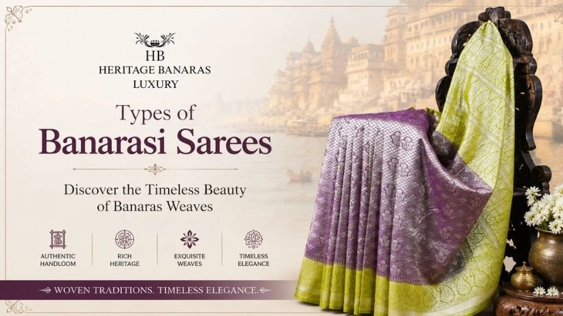 Buy Pure Handloom Banarasi Sarees in Varanasi Direct from Weavers