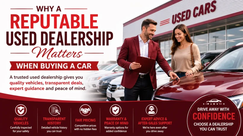 Why a Reputable Car Dealership Matters When Buying a Car