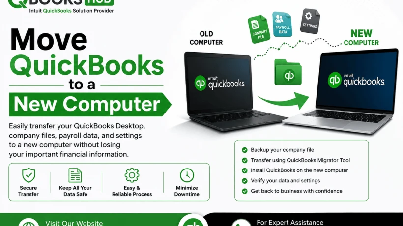 Move QuickBooks to a New Computer: Complete Step-by-Step Guide