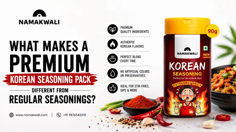 What Makes a Premium Korean Seasoning Pack Different From Regular Seasonings?