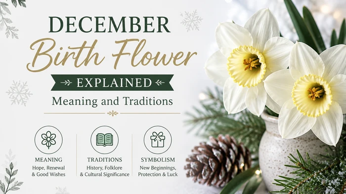 December Birth Flower Explained: Meaning and Traditions