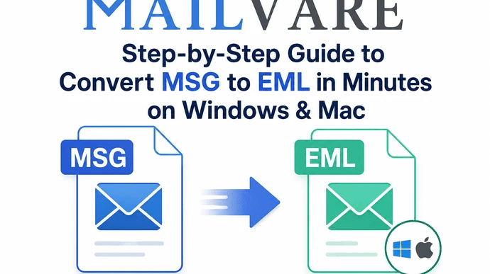 Step-by-Step Guide to Convert MSG to EML in Minutes on Windows & Mac