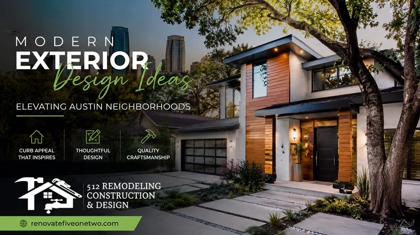 Modern Exterior Design Ideas Elevating Austin Neighborhoods