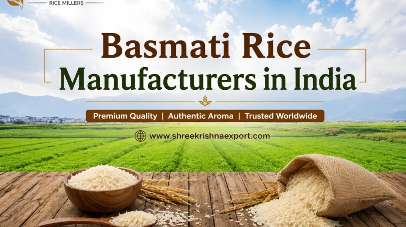 Top Basmati Rice Manufacturers in India for Premium Quality and Global Demand