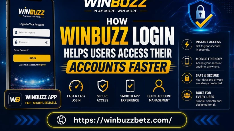 How Winbuzz Login Helps Users Access Their Accounts Faster