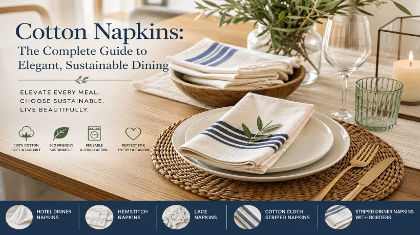 Cotton Napkins: The Complete Guide to Elegant, Sustainable Dining