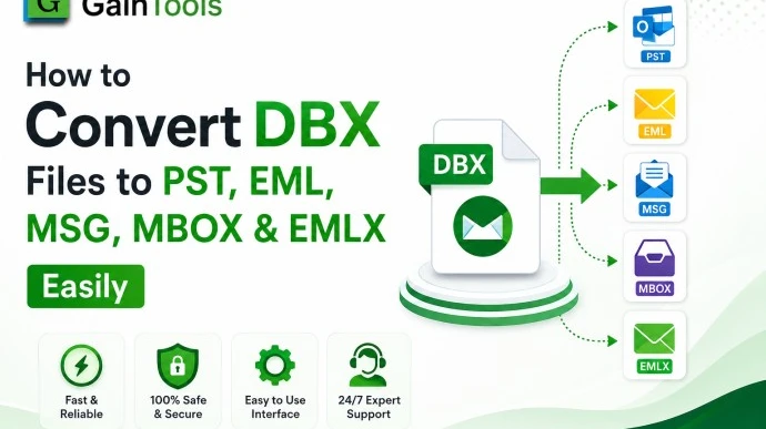 How to Convert DBX Files to PST, EML, MSG, MBOX & EMLX Easily