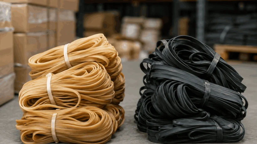 4 Reasons to Choose Natural Latex Instead of Synthetic Rubber for Bulk Packaging Bands