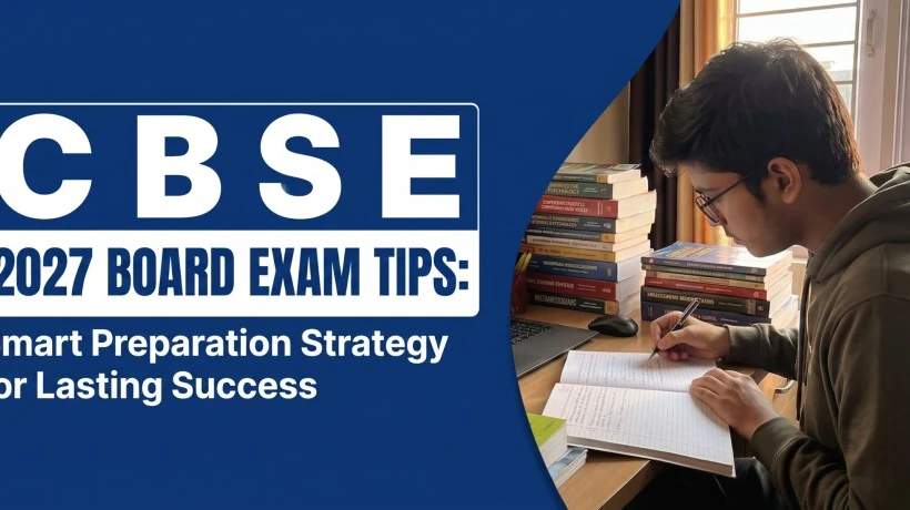 CBSE 2027 Board Exam Tips: Smart Preparation Strategy for Lasting Success
