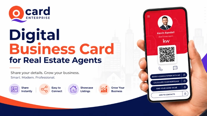 Digital Business Card for Real Estate Agents