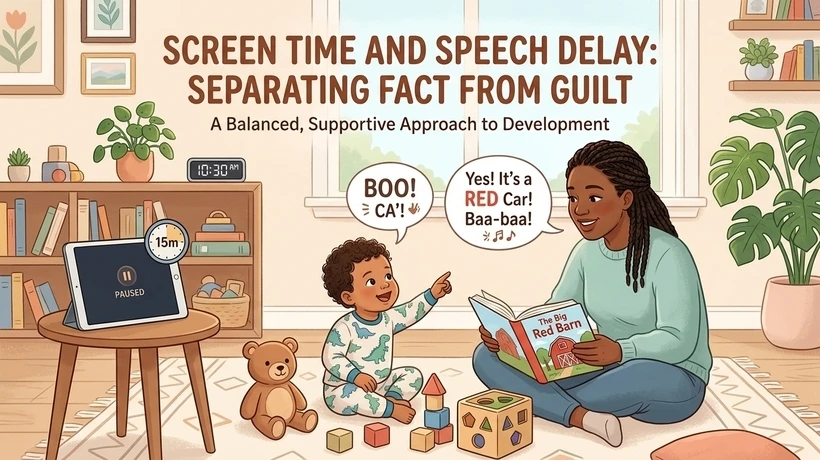 Screen Time and Speech Delay: Separating Fact From Guilt