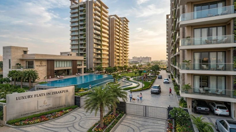 Discover Spacious 3 BHK Luxury Flats in Zirakpur Near Airport