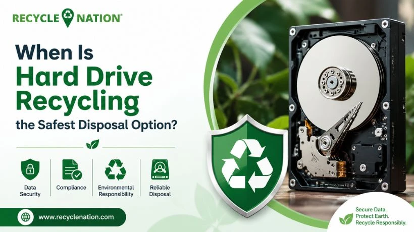 When Is Hard Drive Recycling the Safest Disposal Option?