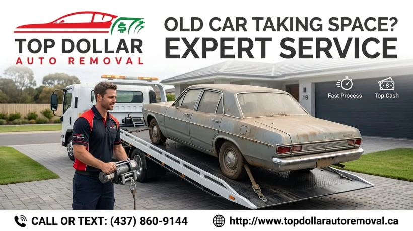 Old Car Taking Space: Reliable Expert Service