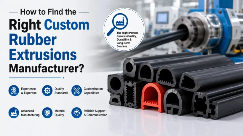 How to Find the Right Custom Rubber Extrusions Manufacturer?