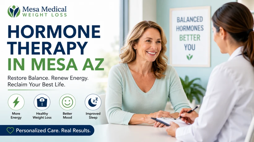 Hormone Therapy in Mesa AZ: Restore Balance, Improve Energy, and Feel Your Best