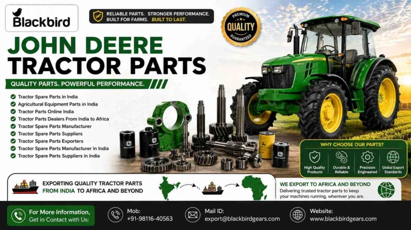 Tractor Spare Parts Suppliers & Exporters from India