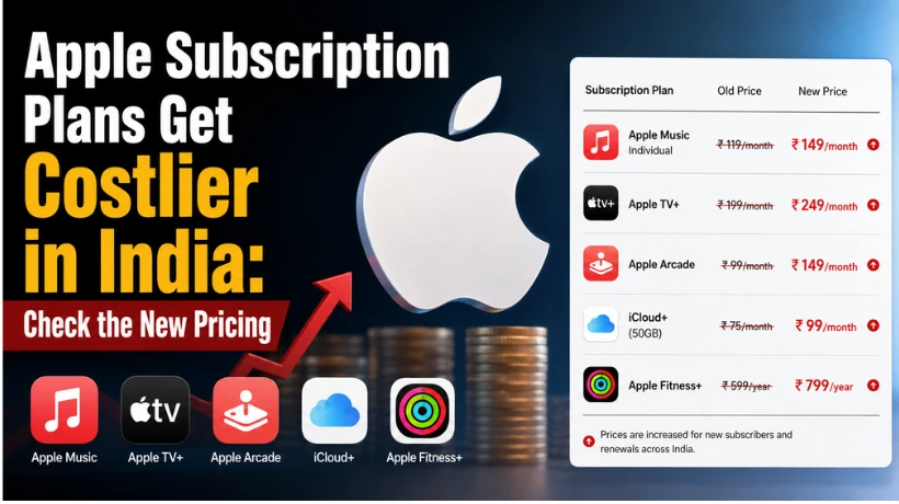Apple Subscription Plans Get Costlier in India: Check the New Pricing