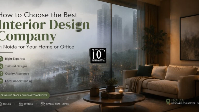 How to Choose the Best Interior Design Company in Noida for Your Home or Office