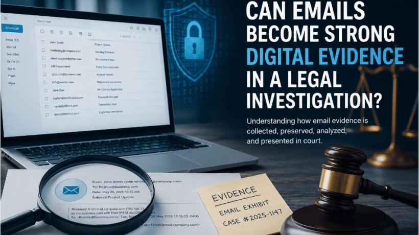 Can Emails Become Strong Digital Evidence in a Legal Investigation?