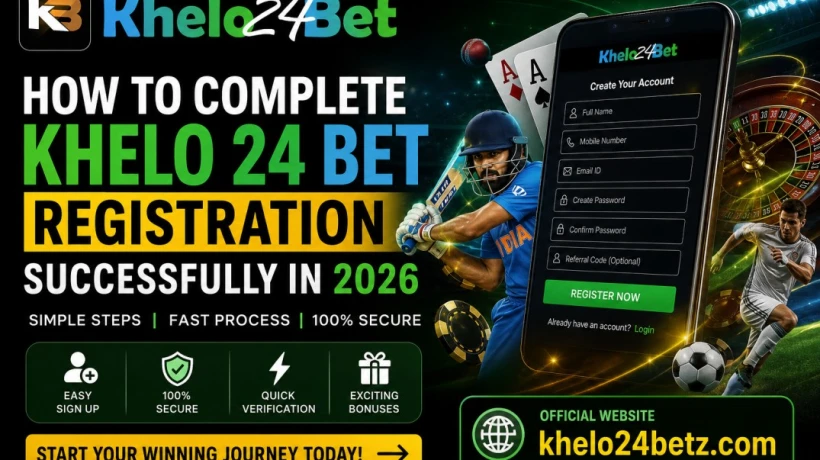How to Complete Khelo 24 bet Registration Successfully in 2026