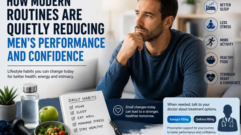 Why Men’s Performance Often Changes Before They Notice Other Health Problems