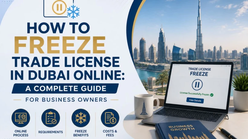 How to Freeze Trade License in Dubai Online: A Complete Guide for Business Owners