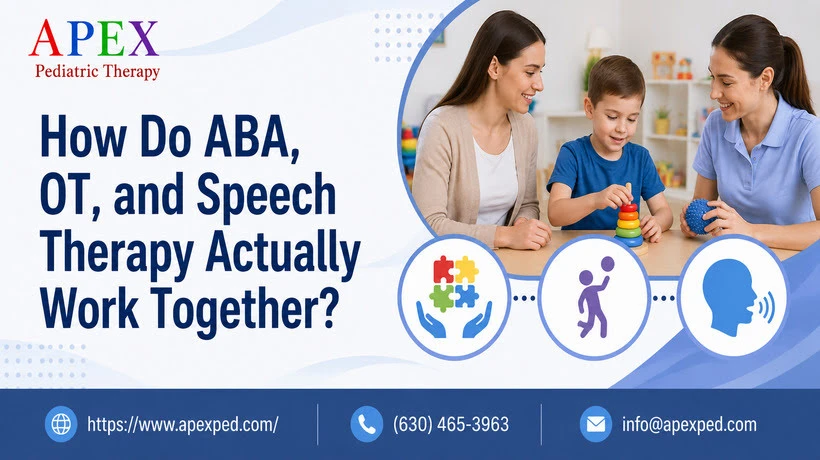 How Do ABA, OT, and Speech Therapy Actually Work Together?