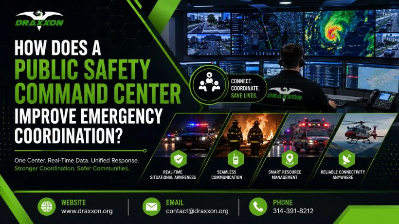 How Does a Public Safety Command Center Improve Emergency Coordination?
