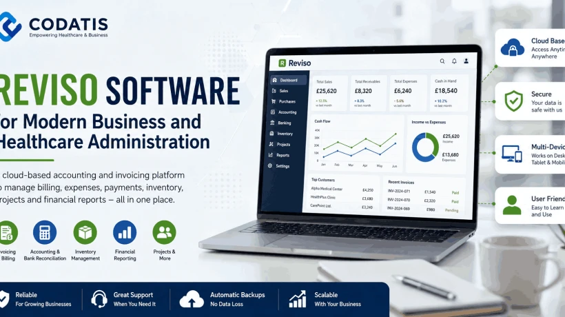 Reviso Software for Modern Business and Healthcare Administration