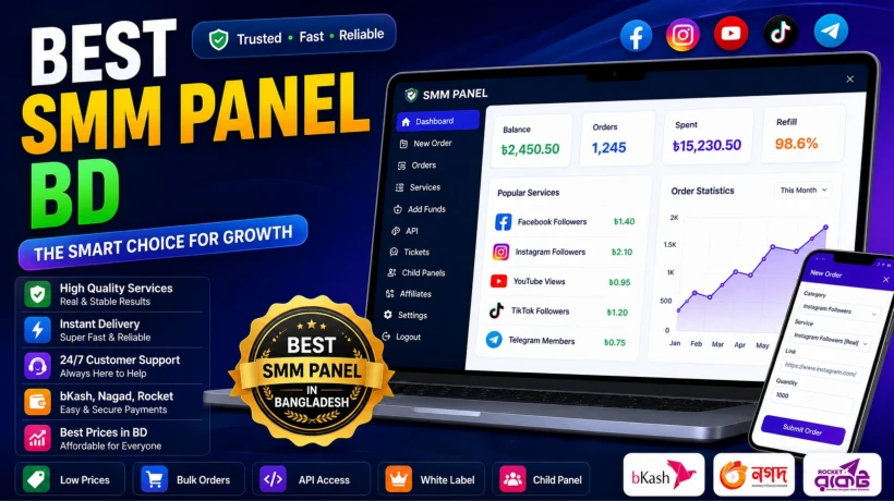 Best SMM Panel BD: How to Choose a Reliable and Affordable SMM Panel in Bangladesh