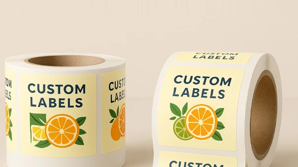 How can Custom Rectangle Roll Labels improve product packaging?