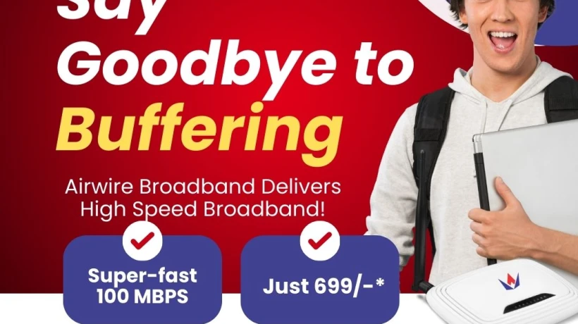 100 Mbps Internet Connection – Fast, Reliable, and Perfect for Everyday Use