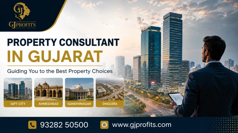 Professional Property Consultant in Gujarat for Smart Real Estate Decisions | GJ Profits Realtors