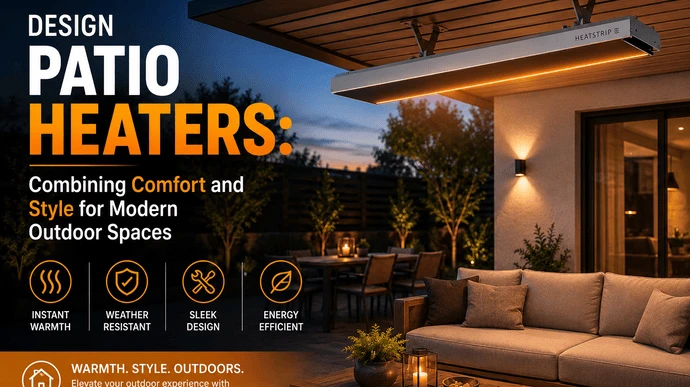 Design Patio Heaters: Combining Comfort and Style for Modern Outdoor Spaces