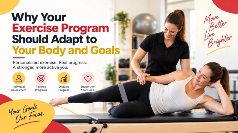 Why Your Exercise Program Should Adapt to Your Body and Goals?