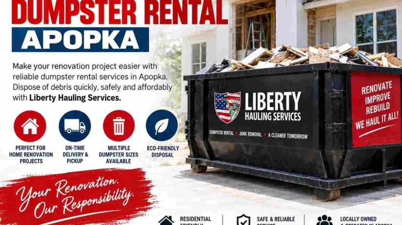 How to Save Time and Money on Renovation Cleanup With a Dumpster in Apopka