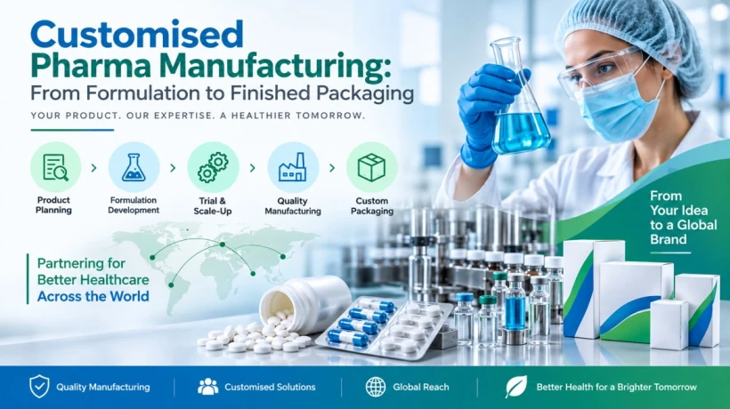 Customised Pharma Manufacturing: From Formulation to Finished Packaging