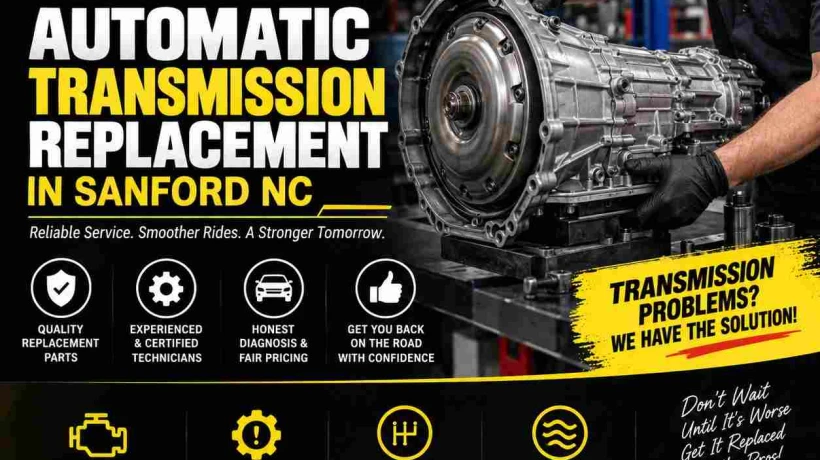 Don’t Ignore These 10 Signs of Automatic Transmission Failure in Sanford NC