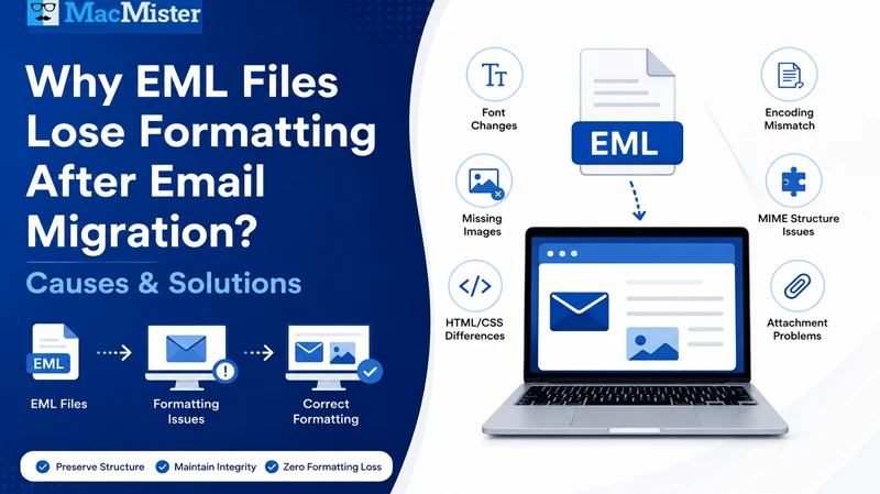 How to Convert EML Files to PST on Mac?